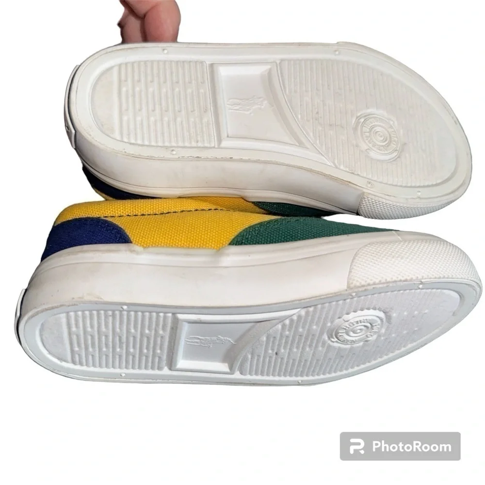 Polo Ralph Lauren Keaton, a skate inspired color block sneakers sz 8